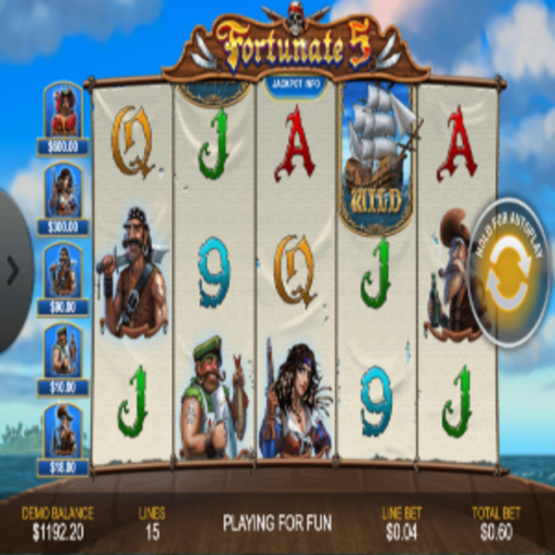 Casino Free Slot Game - FORTUNE FIVE