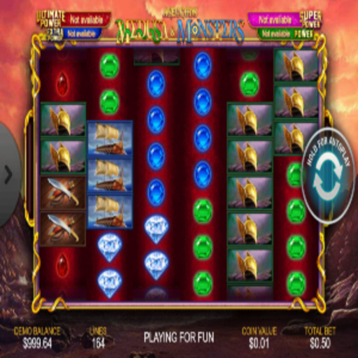 Casino Reel Free Game - MEDUSA AND MONSTER